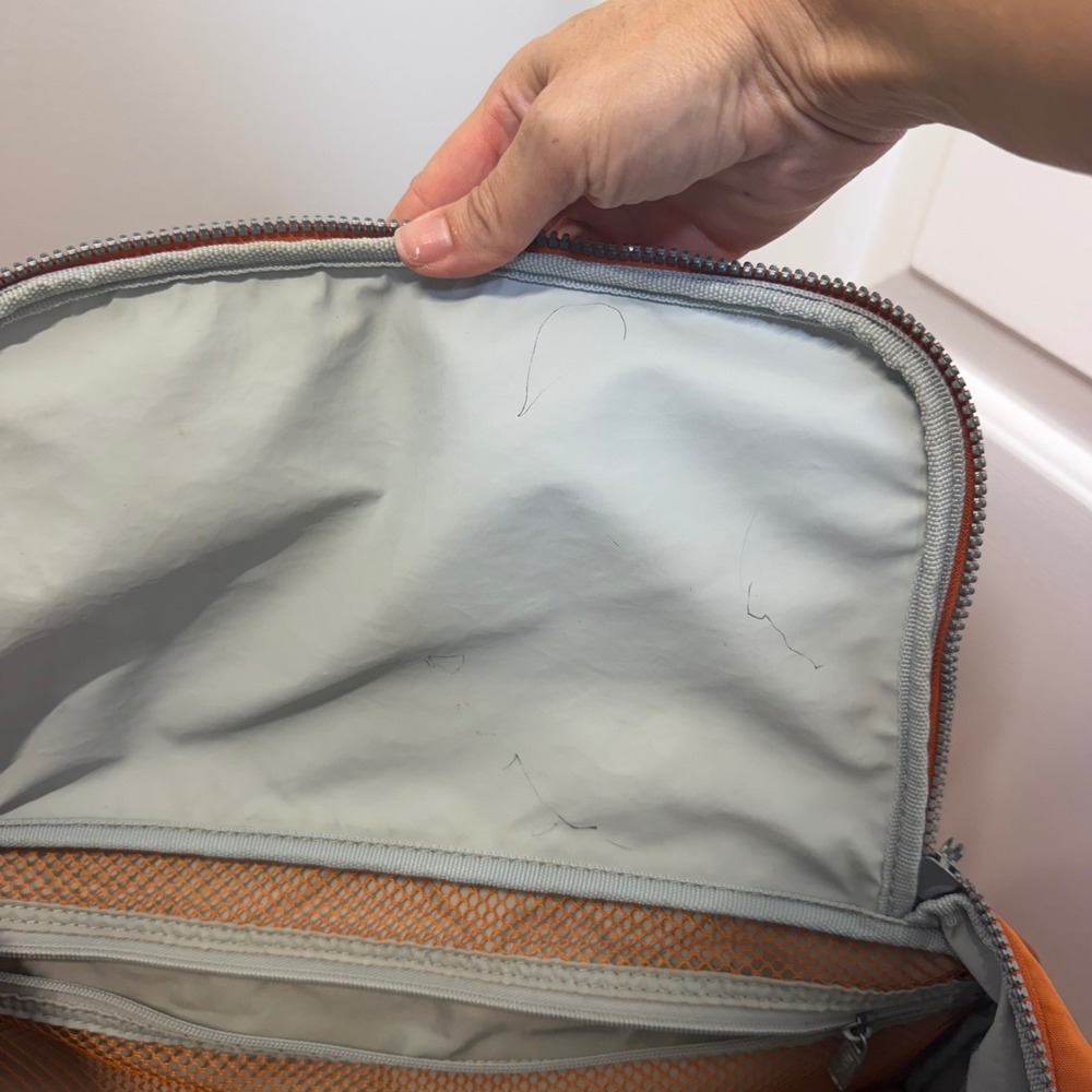 Kipling Orange Travel Duffel Bag - Picture 9 of 12